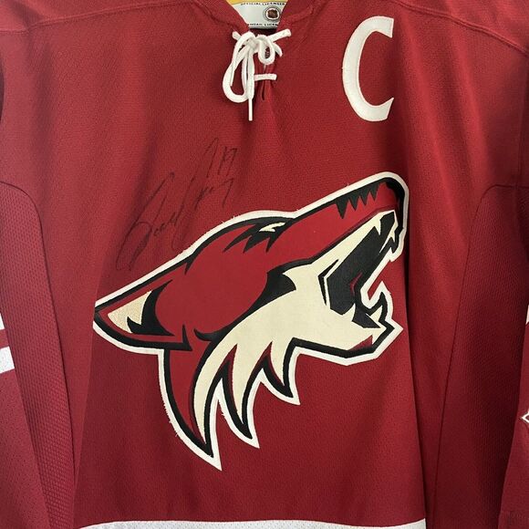 Vintage Signed Shane Doan Koho Phoenix Coyotes Jersey # 19 Made In Canada - Picture 5 of 9